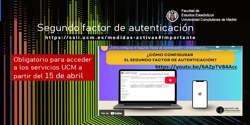 Segundo factor de autenticación
